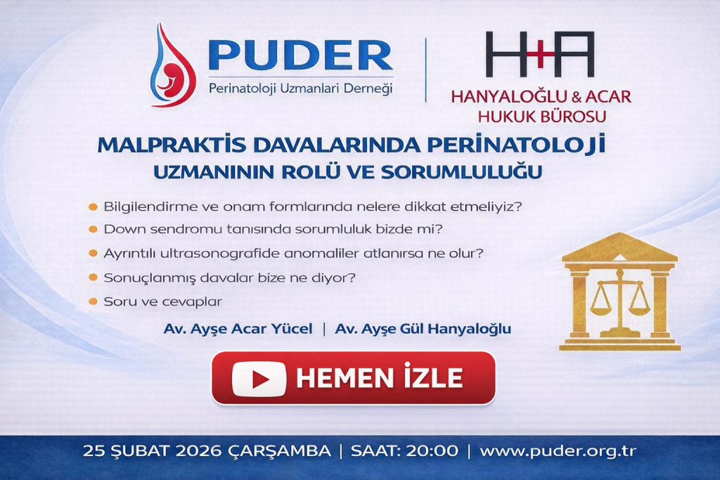 Malpraktis Davalarında Perinatoloji Uzmanın Rolü ve Sorumluluğu You Tube İzle